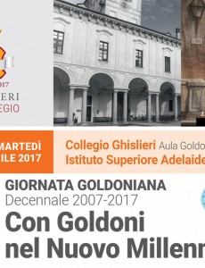 Pavia: Giornata Goldoniana
